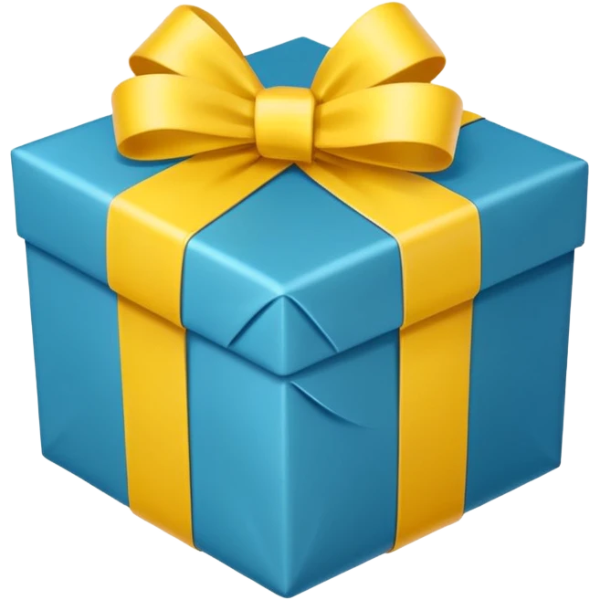 Apple-style emoji, minimal shading, simple gradients.
Keep the original emoji style and shape exactly the same.
Change the ribbon color to a vivid yellow.
Flat emoji style, clean vector look, no extra elements, no text, transparent background. emoji