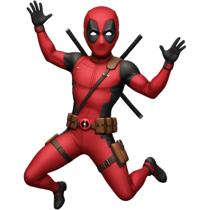 DeadPool from marvel rivals dancing  emoji