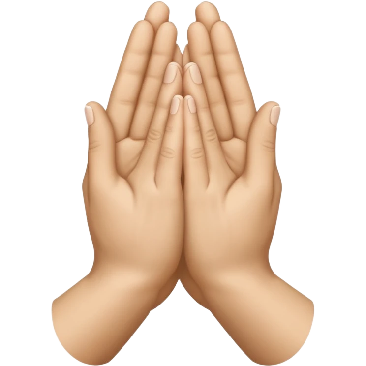 기도하는 손 이모지 emoji