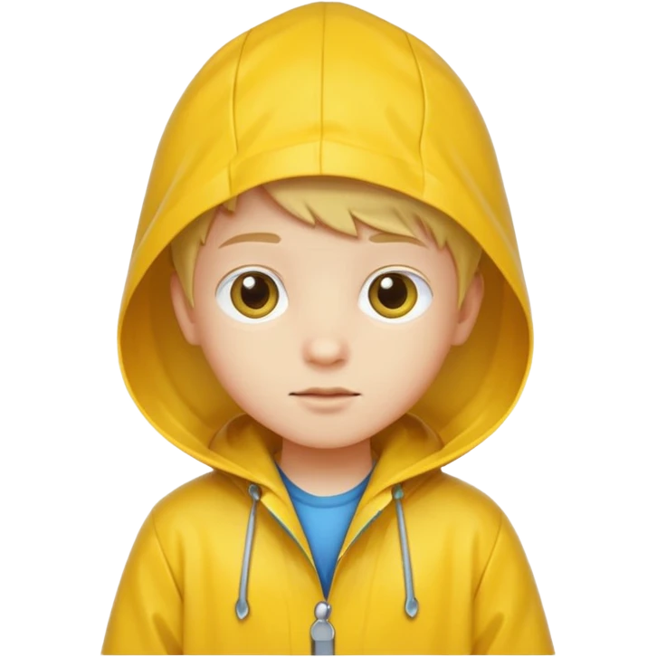Raincoat Kid emoji