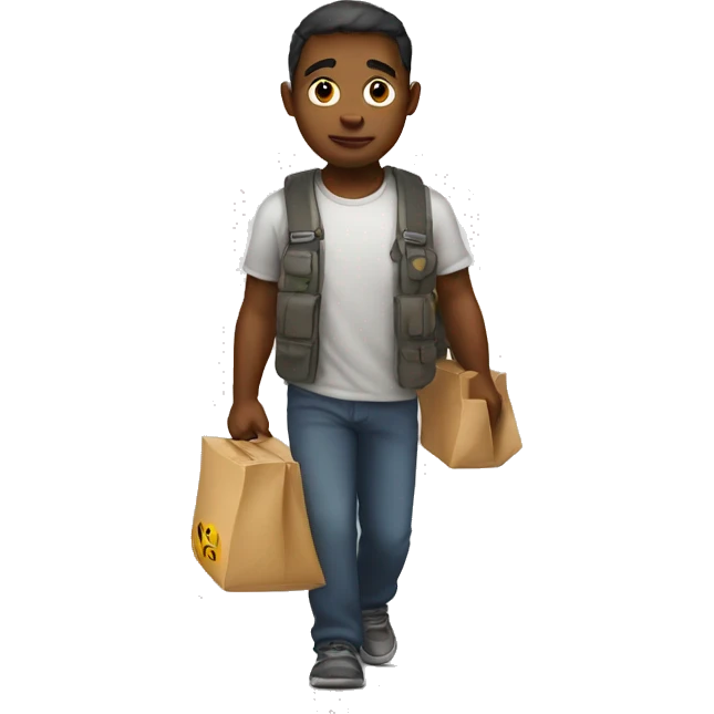 carrying heavy emoji