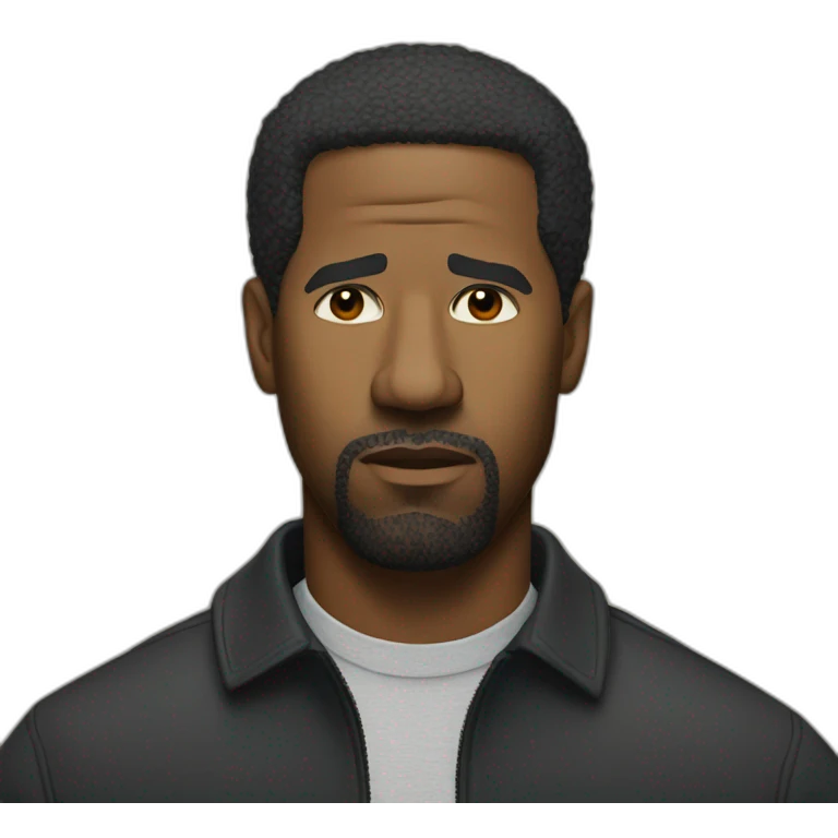 denzel washington serious emoji