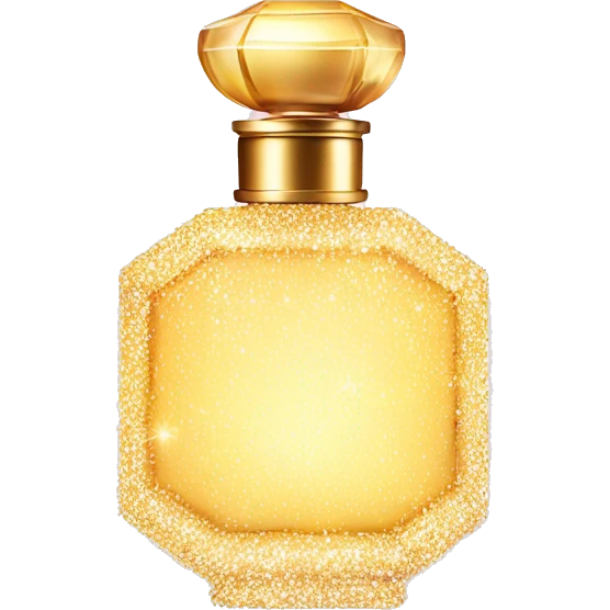 Perfume with sparkles emoji