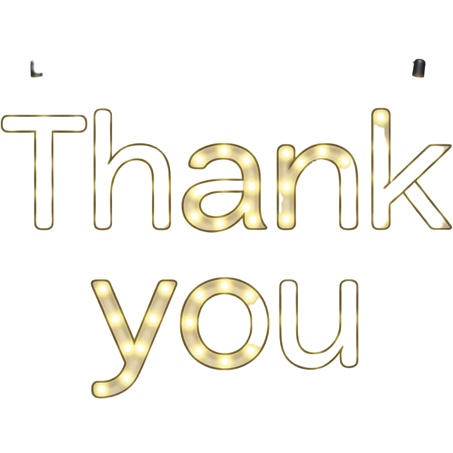 Stranger things Christmas bulb  lights  from the show spelling out Thank you emoji