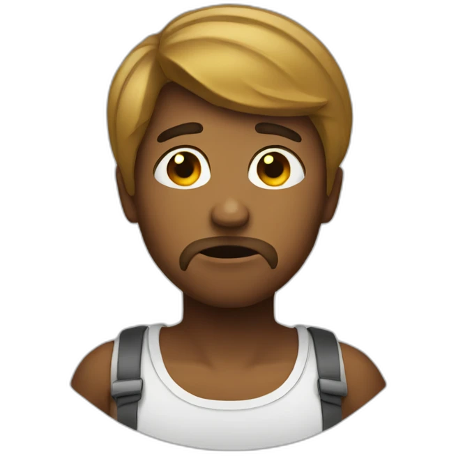 i am tired emoji