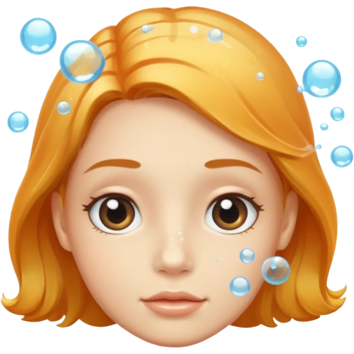 Underwater face emoji