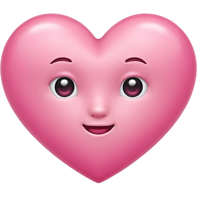 Heart cute xmas pink emoji