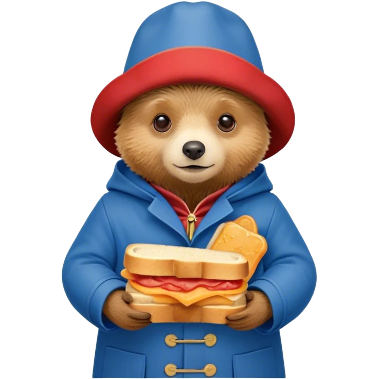 Paddington bear emoji