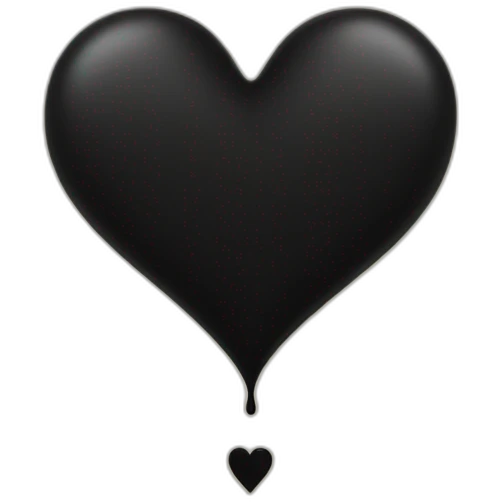 Black Heart emoji
