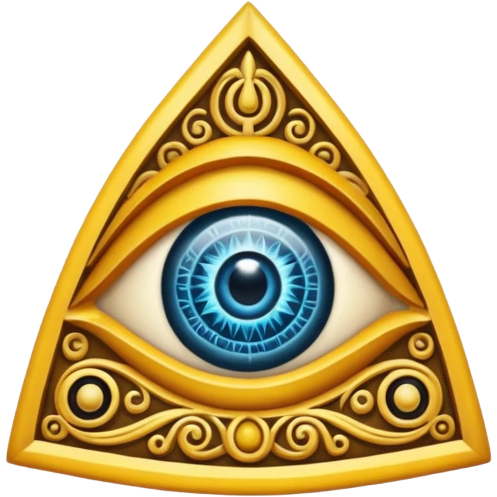 The all seeing eye  emoji