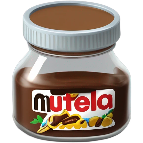 Pot de nutella  emoji