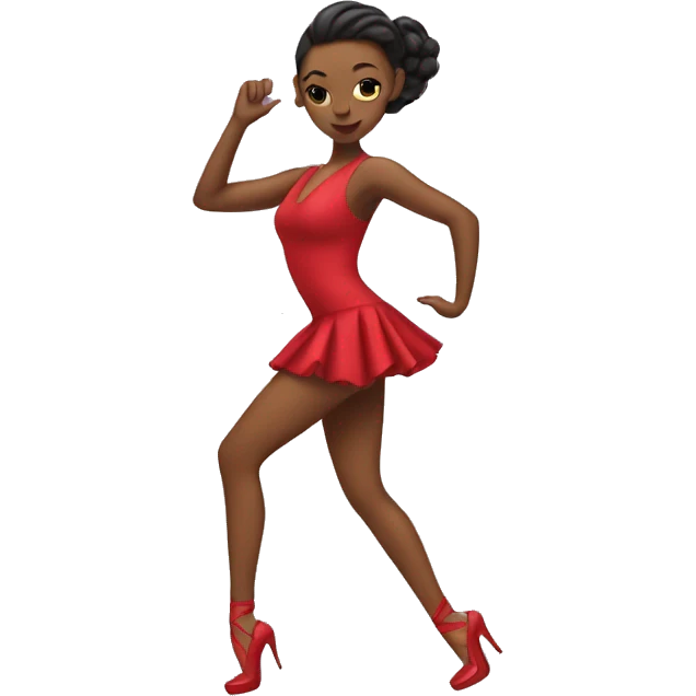 Dancer in high heels emoji
