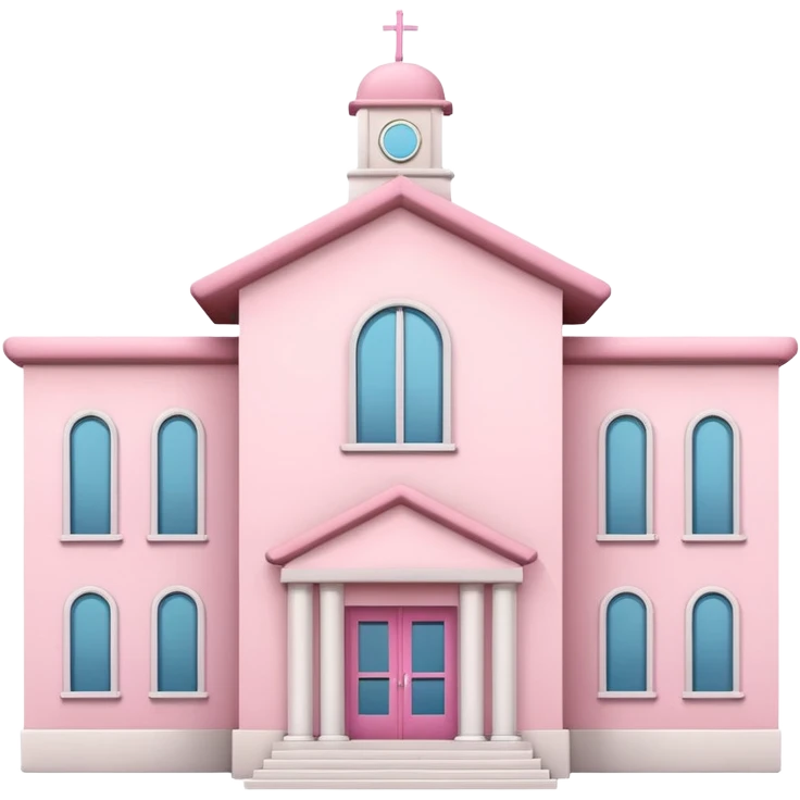 pink school emoji