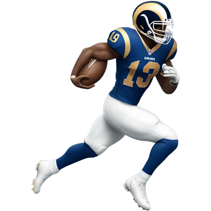Los Angeles Rams runner emoji