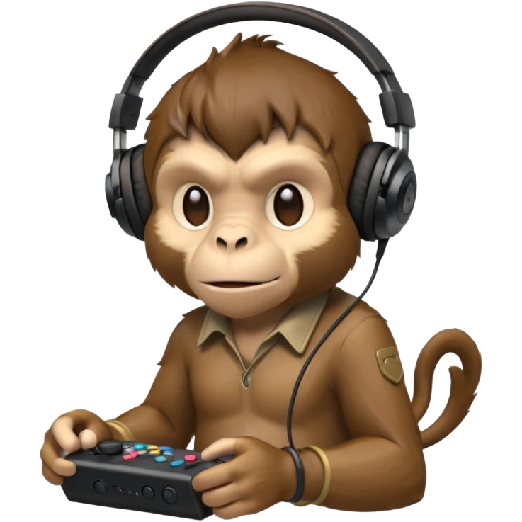 gamer monkey emoji