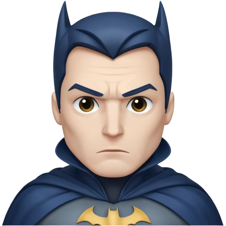 Batman not black emoji