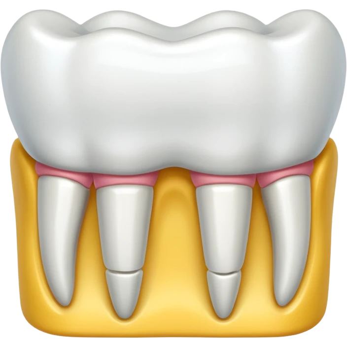 prótesis dental completa emoji