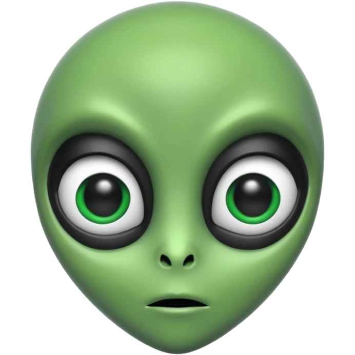I want you to create an alien just like kaddu from movie koi mil gya emoji