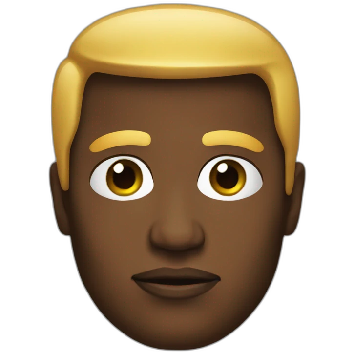 black-trump emoji