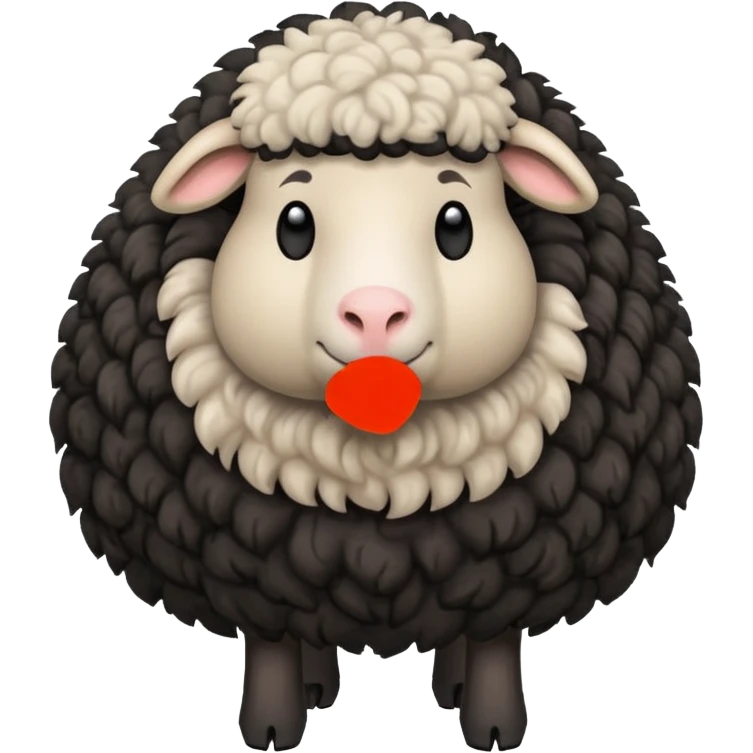Oveja negra emoji