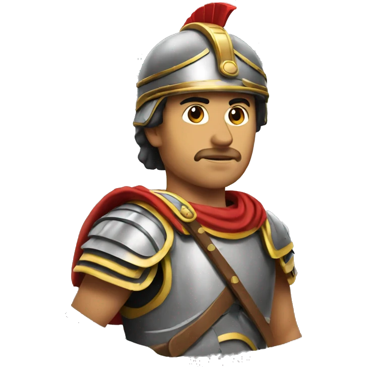 A Roman soldier. emoji