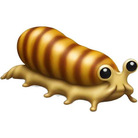 Slug with human legs  emoji
