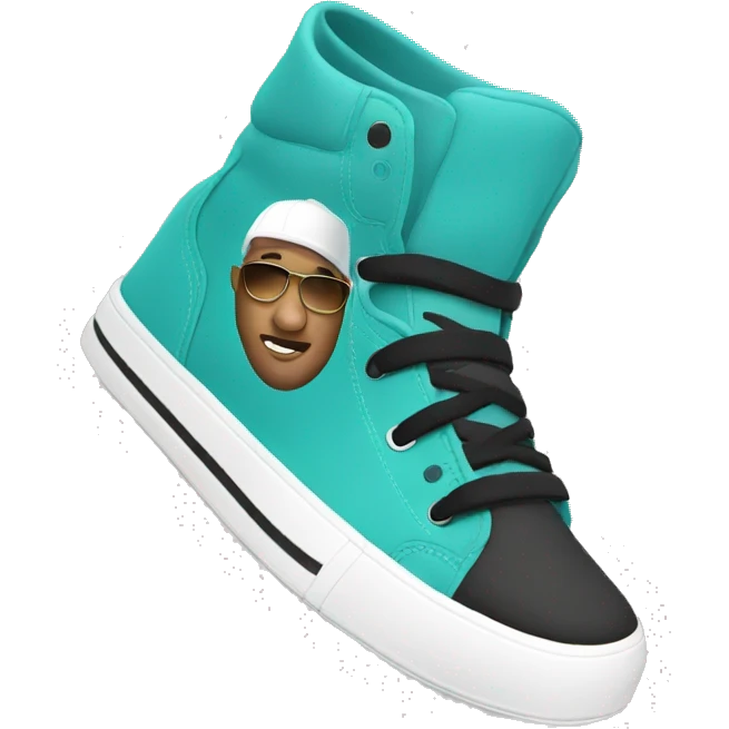 Hip hop sneakers  emoji