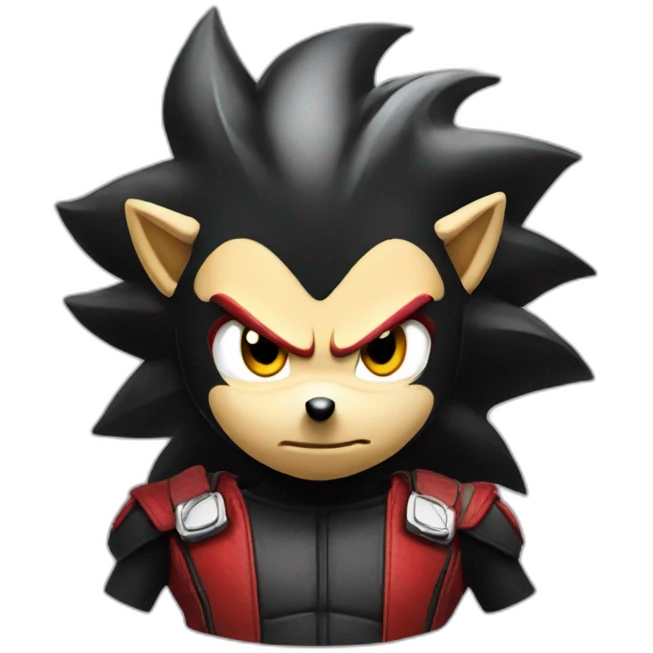 shadow the hedgehog emoji
