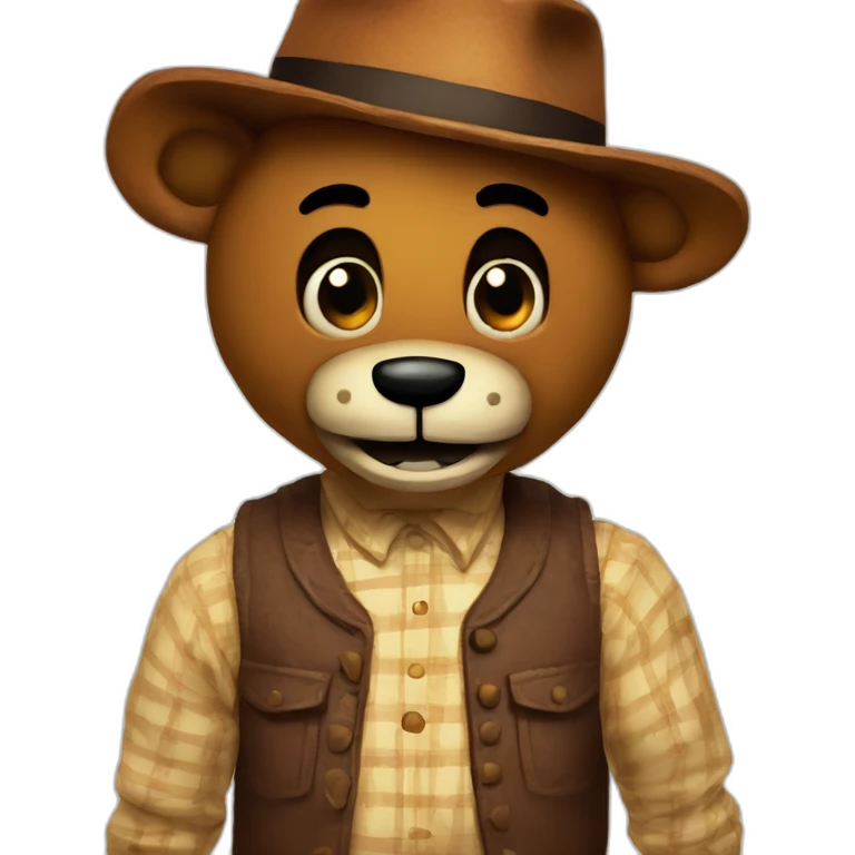 Freddy Fazbear emoji