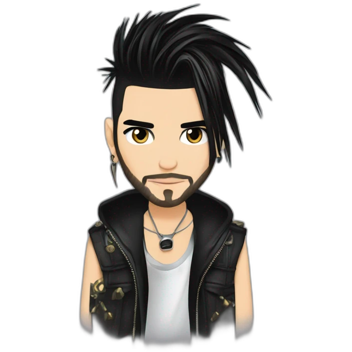 Bill Kaulitz Tokio hotel 2000s emoji