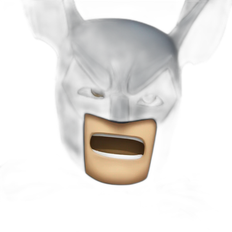 Batman focus emoji