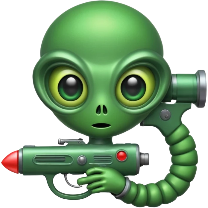 retro alien invader. emoji