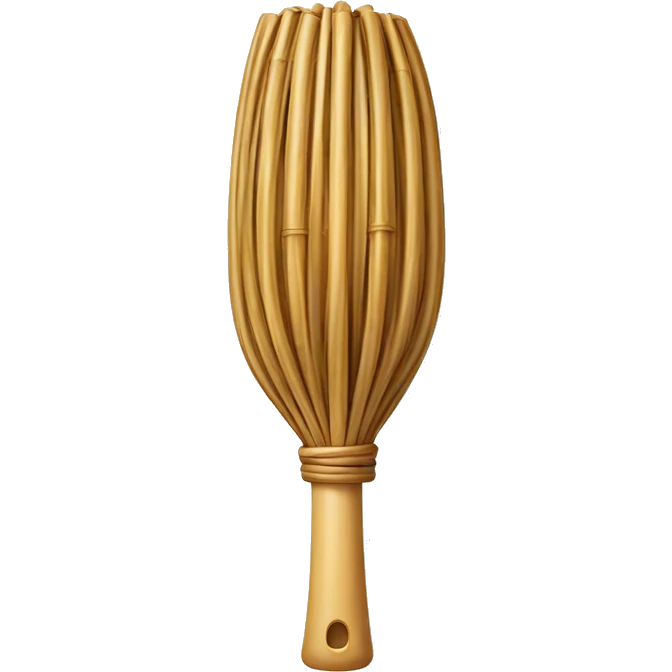 Bamboo whisk emoji