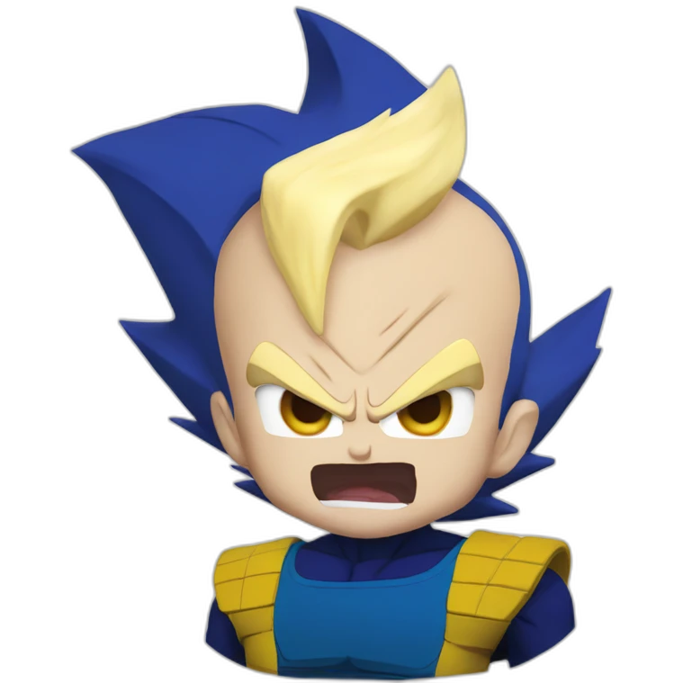 Vegeta hungry emoji