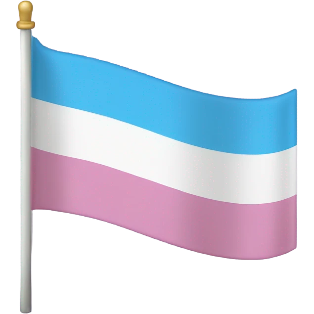 transgender pride flag emoji