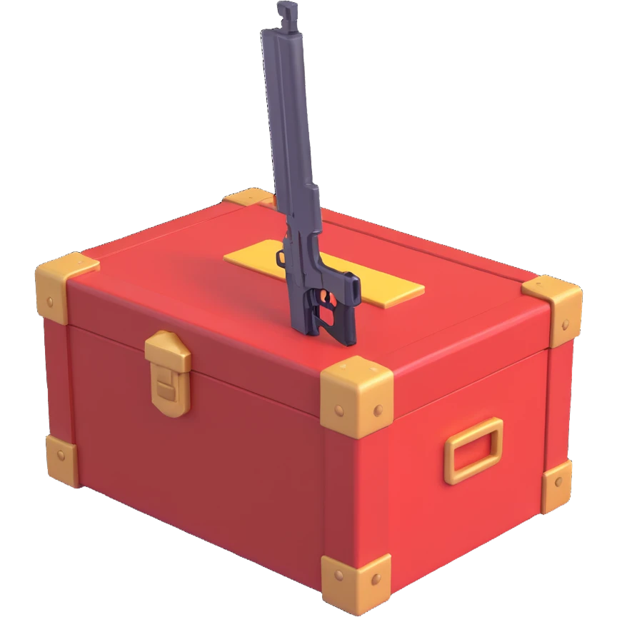 A weapon box emoji