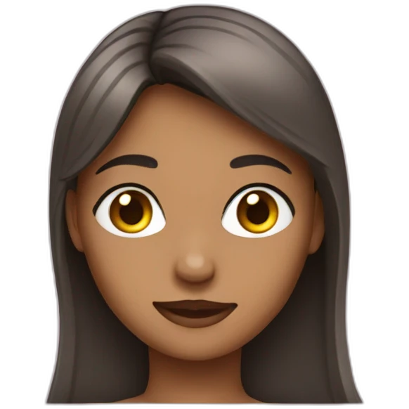Fille emoji
