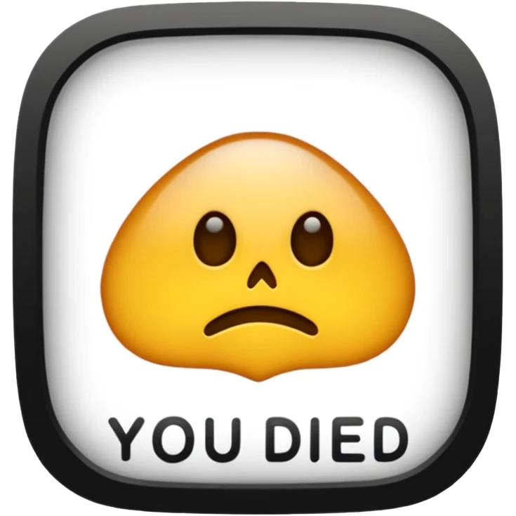 You Died Screen from Elden ring emoji