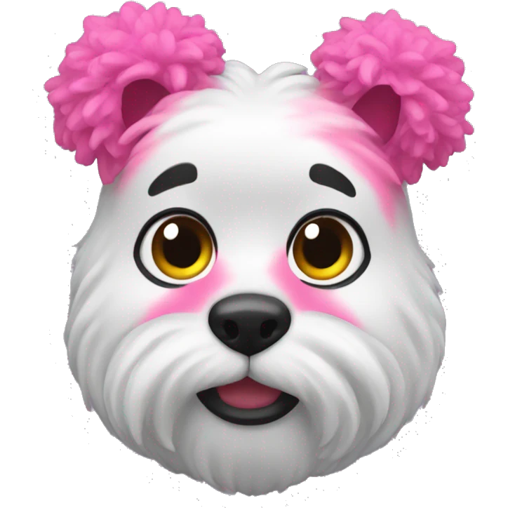 Pompones rosados  emoji