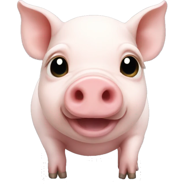 mini pig  emoji