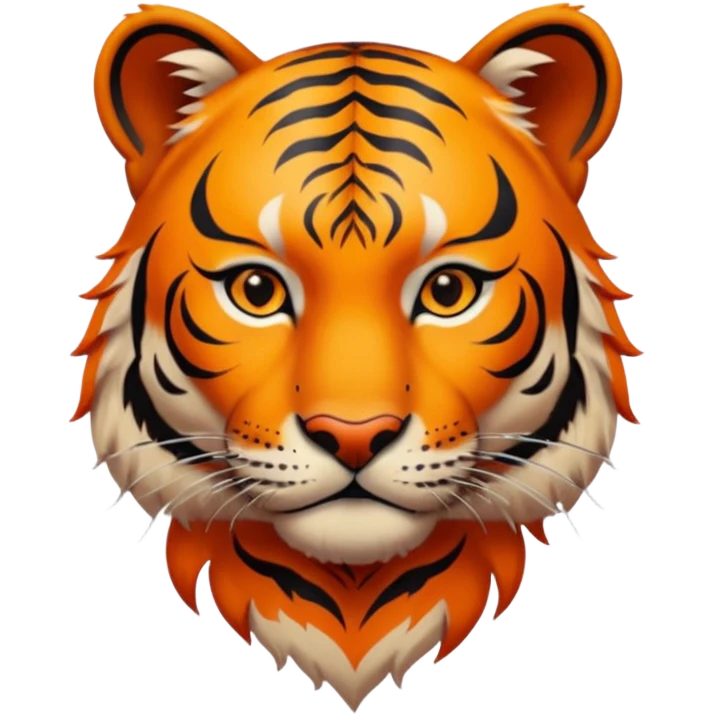 a tatoo tiger emoji
