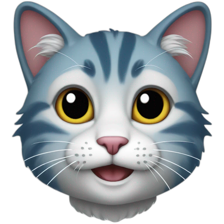 Smurf cat emoji