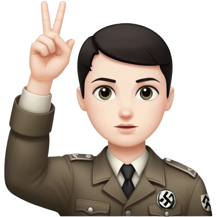 Nazi arm sign emoji