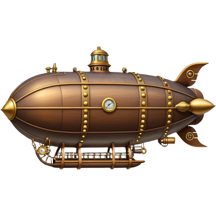 steampunk airship emoji