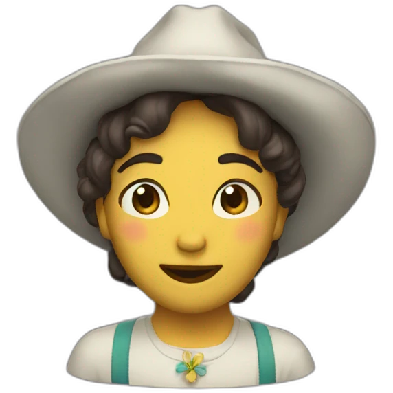 Fleur sang emoji