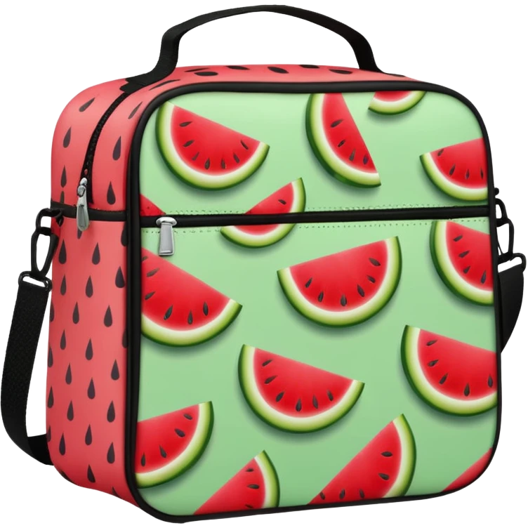 Watermelon lunch bag  emoji