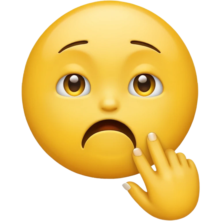 nail biting emoji emoji