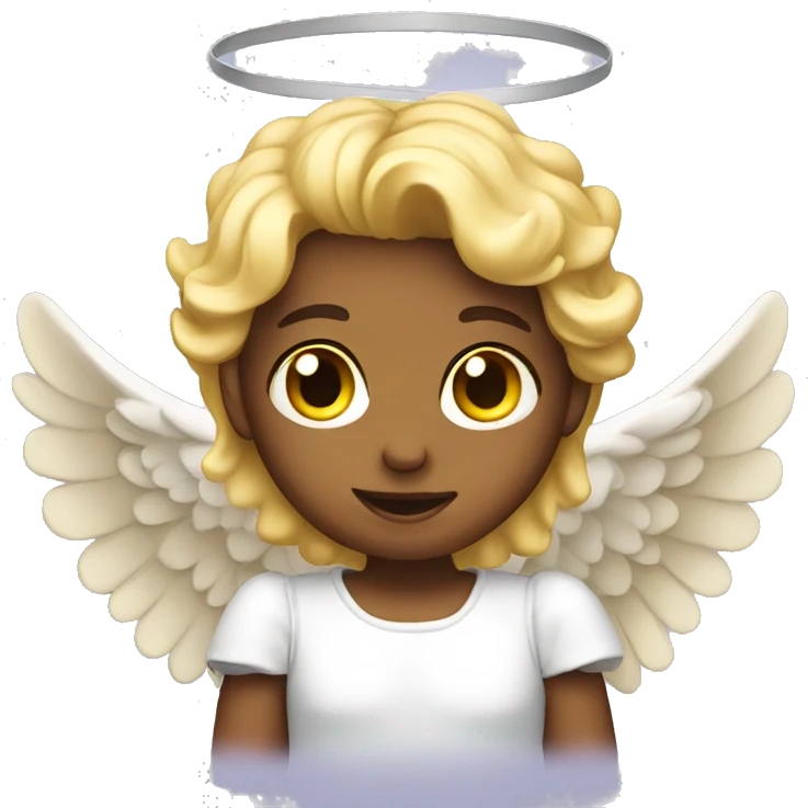 Angel with wings  emoji