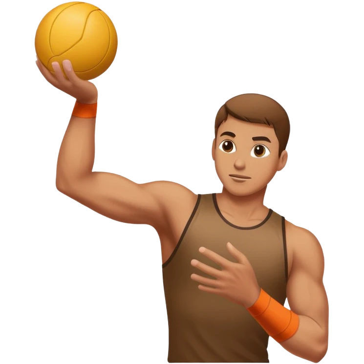 Throwing ball emoji