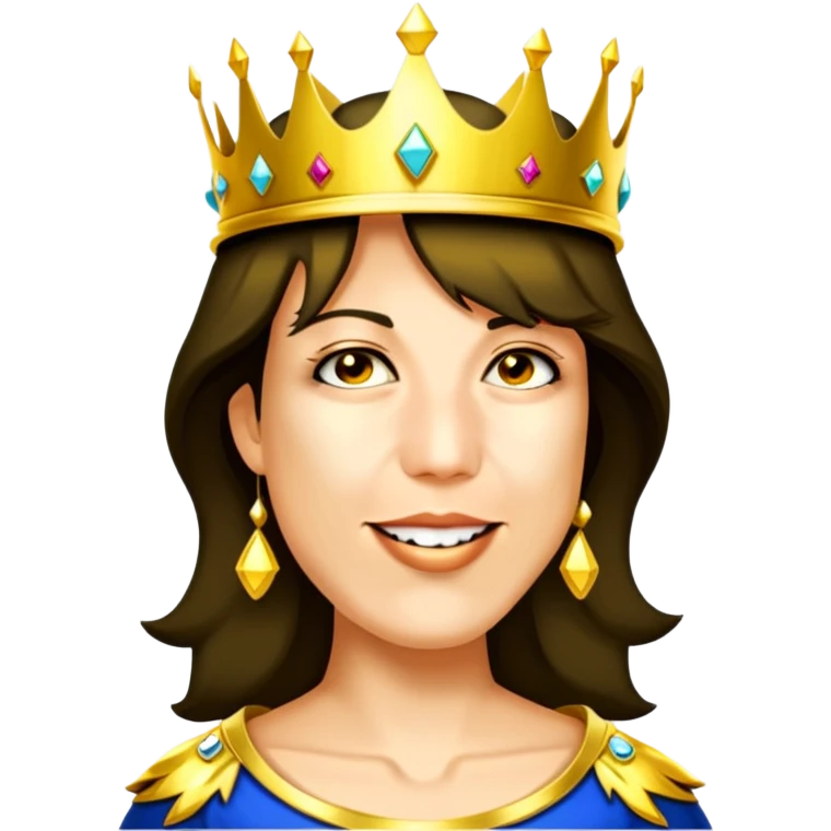Zöe Wearing a crown emoji